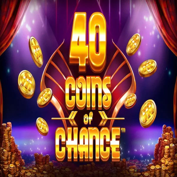 Official Slots logo: 40 Coins of Chance by SYNOT Games at Spinjoys Casino
