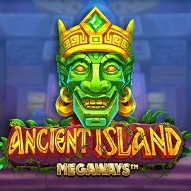 Ancient Island Megaways logo by Pragmatic Play Spinjoys Casino