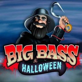 Big Bass Halloween logo by Pragmatic Play at Spinjoys CasinoBig Bass Halloween