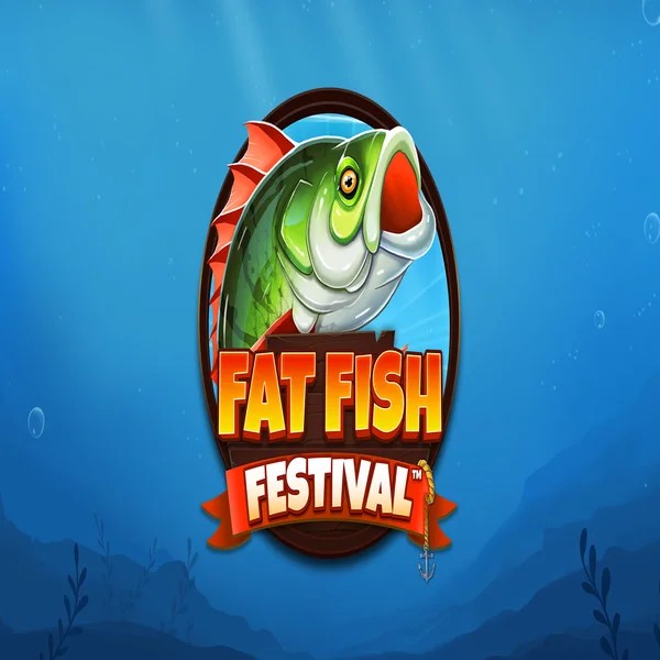 Fat Fish Festival logo by Wishbone Games at Spinjoys Casino